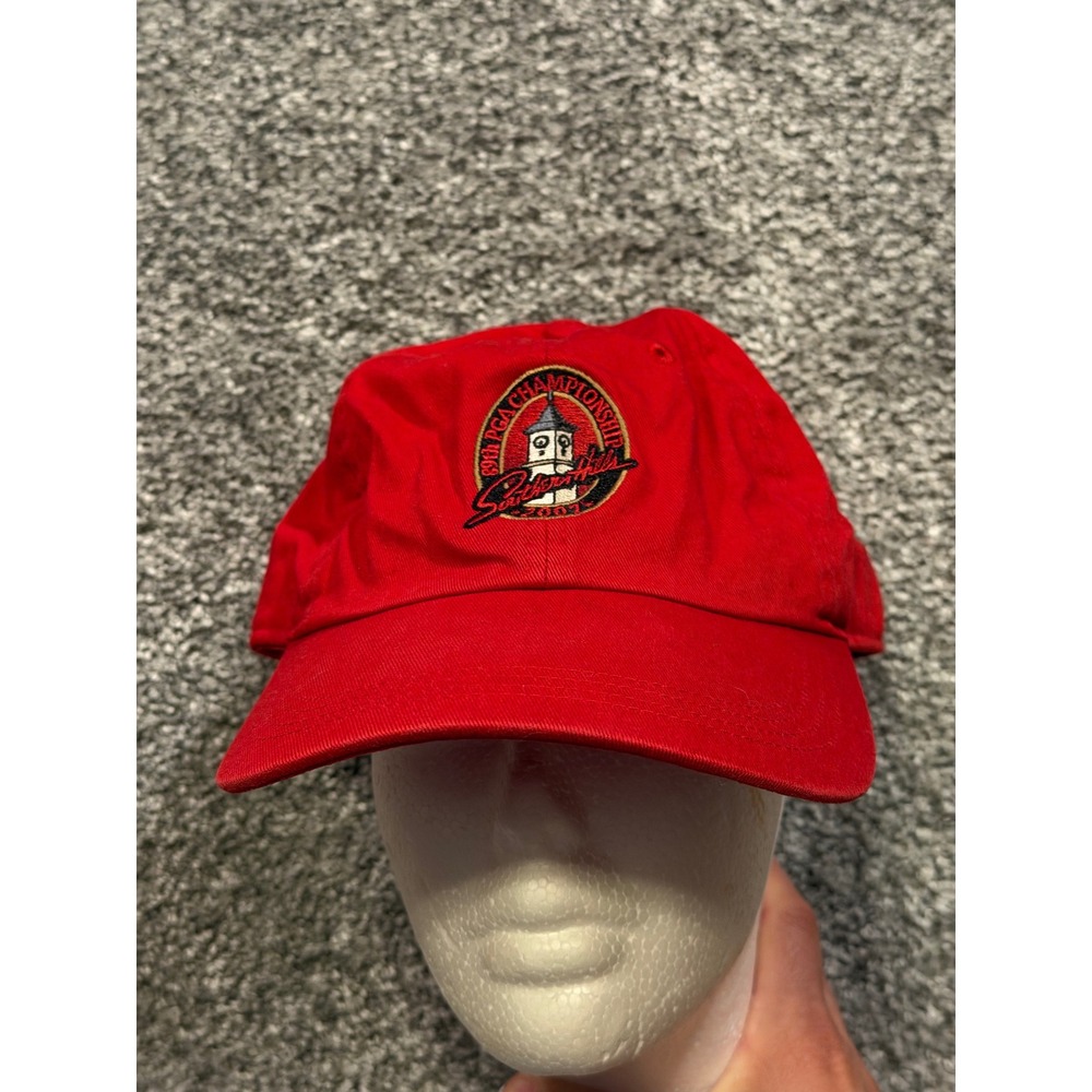 Ahead Hat‎ Mens OS Red 89th PGA Championship Southern Hills 2007 JPMorgan Chase